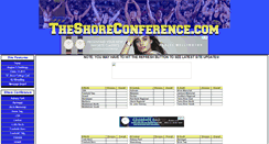 Desktop Screenshot of divisionstandings.theshoreconference.com